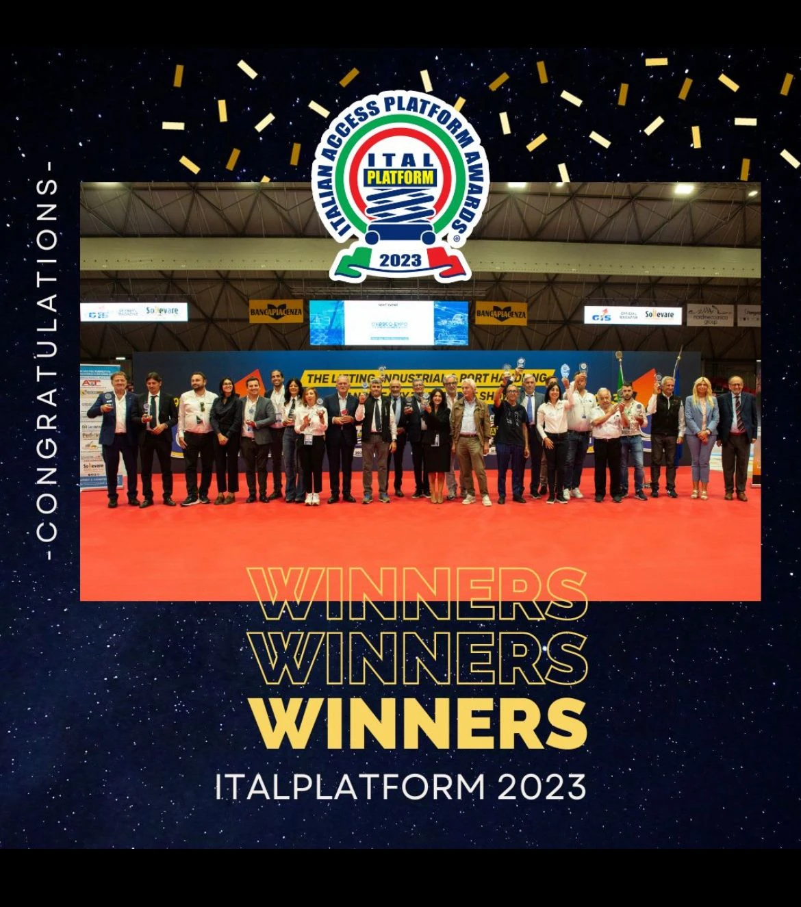 GIS EXPO 2023 GravityJoe vincitore del primo premio nella categoria Innovazione e sicurezza